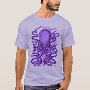T-shirt Poulpe pourpre