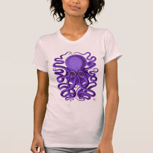 T-shirt Poulpe pourpre