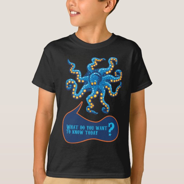 T-shirt Poulpe psychique (Devant)