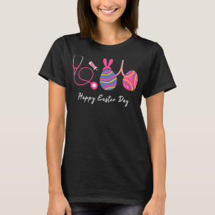 T-shirt Poumons d'oeufs de lapin Infirmière respiratoire T