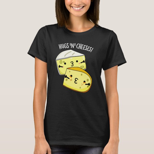 T-shirt Poumons Et Fromages Drôle Jeu De Fromage BG Sombre (Devant)