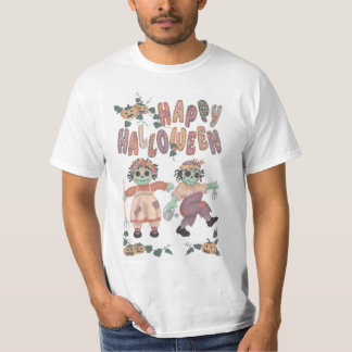 T-shirt Poupée de chiffon Zombile Halloween
