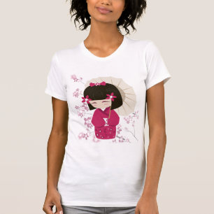 T-shirt Poupée de Sakura Kokeshi