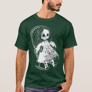 T-shirt Poupée d'horreur hantée de cauchemar effrayant ass