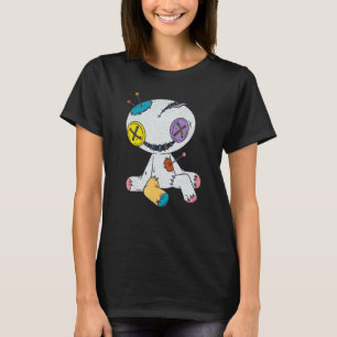 T-shirt Poupée Goth effrayante Halloween animal farci
