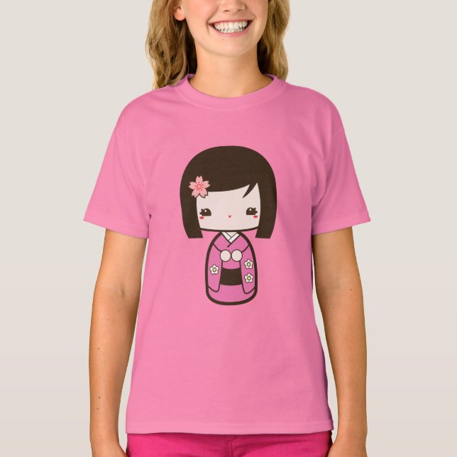 T-shirt Poupée Kokeshi (Devant)