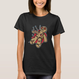 T-shirt Poupée vaudou sanglante, horreur de la sueur d'Hal