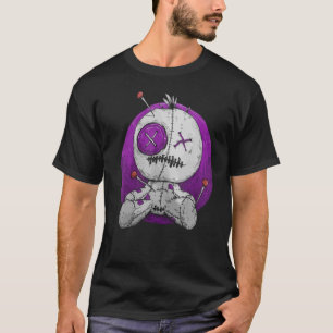 T-shirt Poupée Voodoo Graphique Effrayant Ours Teddy Hallo