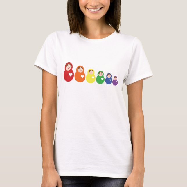 T-shirt Poupées (Devant)