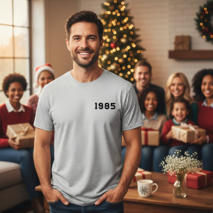 T-Shirt pour 40e anniversaire 1985 Vintage   Femme