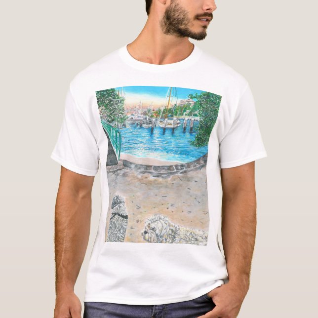 T-shirt pour adulte Unisex Secret Beach (Devant)