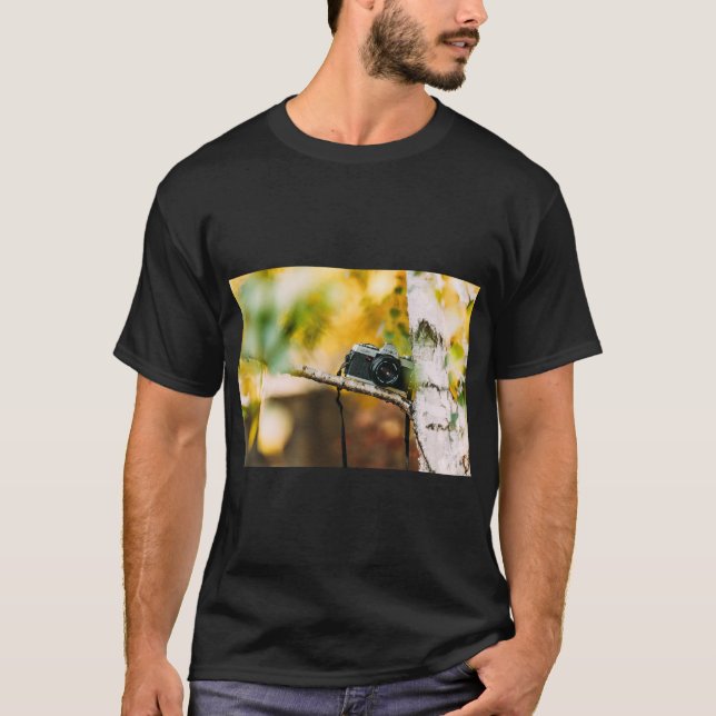 T-shirt pour amateur de pellicule photo vintage (Devant)
