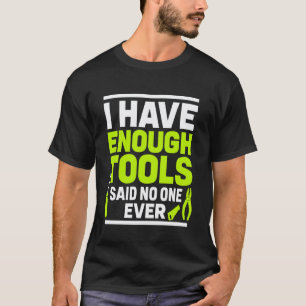 T-shirt pour amateur d'outils drôle pour homme à t