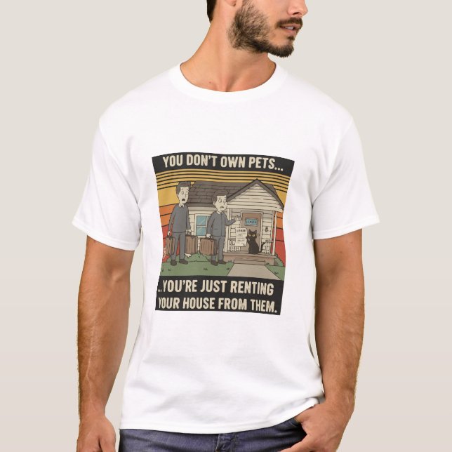 T-shirt pour animaux domestiques (Devant)