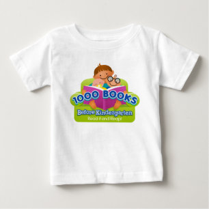 T-shirt Pour Bébé 1000 livres avant chemise de jardin d'enfants