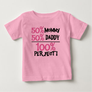 T-shirt Pour Bébé 100% Parfait Rose