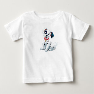 T-shirt Pour Bébé 101 Patches Dalmatiennes qui balancent sa queue Di