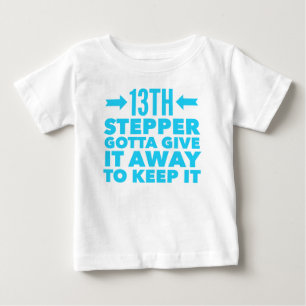 T-shirt Pour Bébé 13ème Récupération de camaraderie de sobriété