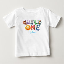 1er anniversaire personnalisé T-shirt bébé garçon 
