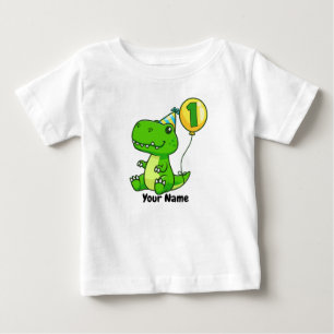 T-shirt Pour Bébé 1er anniversaire T-Rex