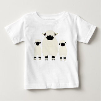 T-shirt Pour Bébé 3 Moutons Noirs Valais