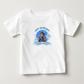 T-SHIRT POUR BÉBÉ 3E BRITHDAY PARTY