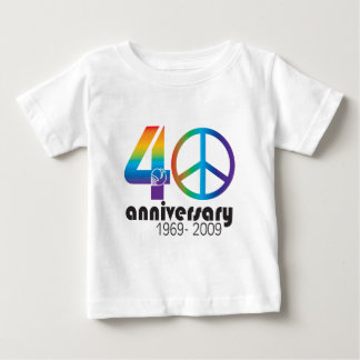T-shirt Pour Bébé 40e anniversaire 1969-2009