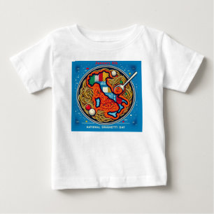 T-shirt Pour Bébé 4 janvier - Journée nationale des spaghettis