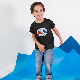 T-shirt Pour Bébé 4 juillet Cactus Simpliste Rouge Blanc Bleu