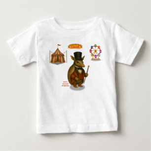 T-shirt Pour Bébé Aaron, maître de piste fourmilier