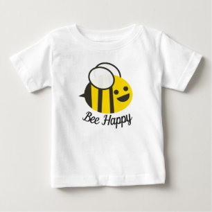 T-shirt Pour Bébé Abeille mignonne Heureuse Bumble Bee