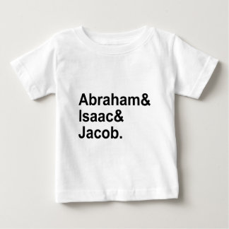 T-shirt Pour Bébé Abraham Isaac Jacob | 3 Patriarches du Judaïsme