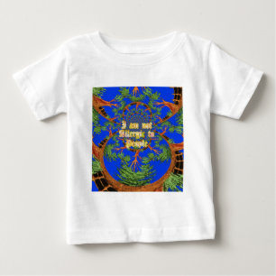 T-shirt Pour Bébé Acacia Alchemy : Je ne suis pas allergique à l'art