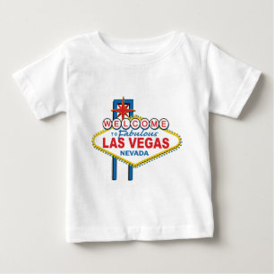 T-shirt Pour Bébé Accueil vers Las Vegas fabuleux