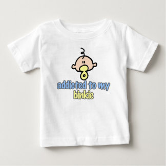 T-shirt Pour Bébé Addicé à ma blinkie (Garçon)