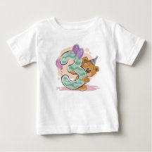 Adorable 3e fête d'anniversaire