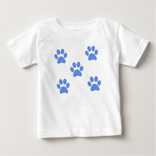 T-shirt Pour Bébé Adorable Empreinte de patte - Chemise