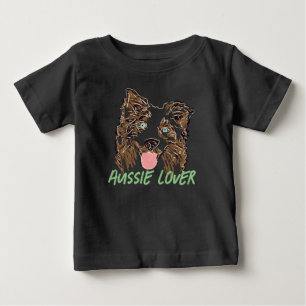 T-shirt Pour Bébé Adulte berger australien