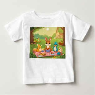 T-shirt Pour Bébé "Adventure Await : Kids' Graphic Tee" "Fun and Fun