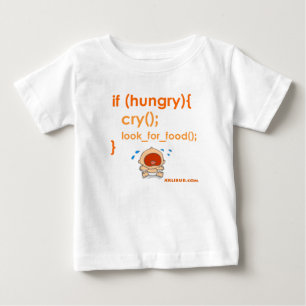 T-shirt Pour Bébé Affamé