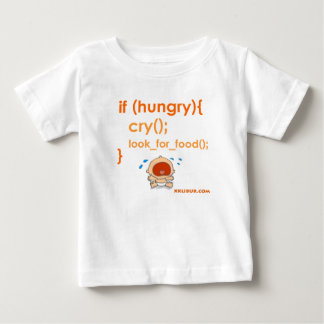 T-shirt Pour Bébé Affamé