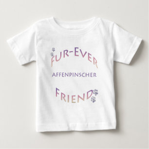 T-shirt Pour Bébé Affenpinscher Furever