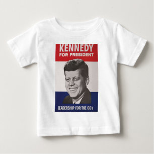 T-shirt Pour Bébé Affiche de Kennedy