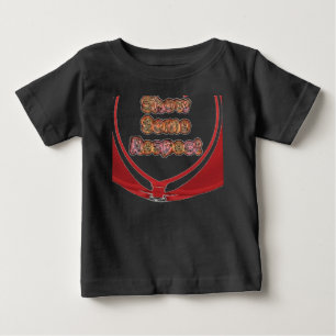 T-shirt Pour Bébé Afficher un peu de respect Imprimé