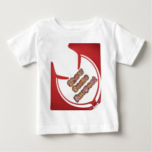 T-shirt Pour Bébé Afficher un peu de respect Imprimé