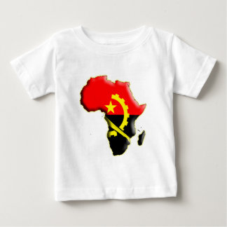 T-SHIRT POUR BÉBÉ AFRIQUE : ANGOLA