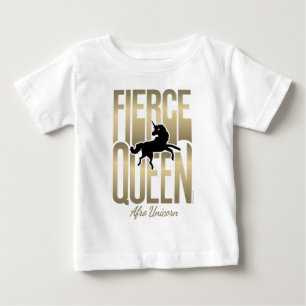 T-shirt Pour Bébé Afro Unicorn Fierce Queen