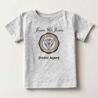 T-shirt Pour Bébé Agent junior