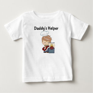 T-shirt Pour Bébé Aide du BBQ du papa