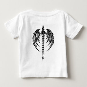 T-shirt Pour Bébé Ailes de dragon